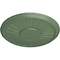 Ekena Millwork Leandros Ceiling Medallion (Fits Canopies up to 6 3/8"), 19 7/8"OD x 1 1/4"P, Athenian Green CM22LNAGF - alternate 2